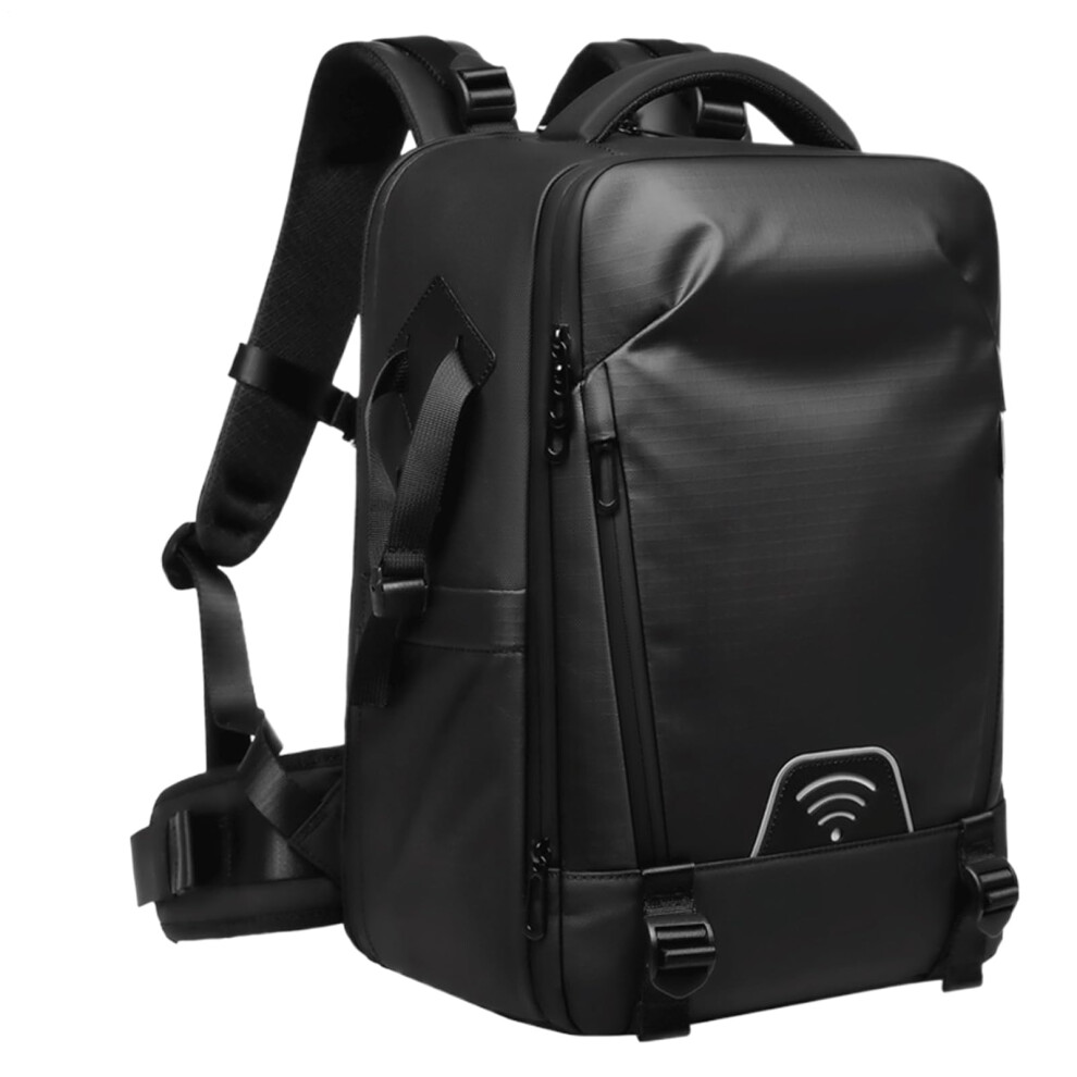 Camera Backpack Waterproof Dslr Bag With Laptop Compartment And Custom Dividers For Lenses And Accessories 9189345287022
