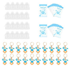 Eleganter-Blaues 20-teiliges Set