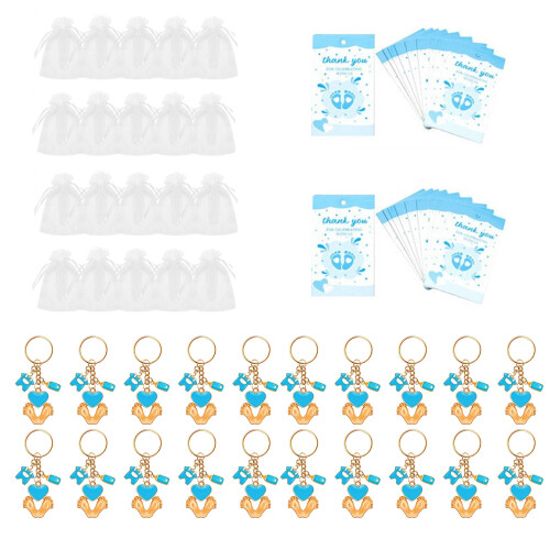 Eleganter-Blaues 20-teiliges Set