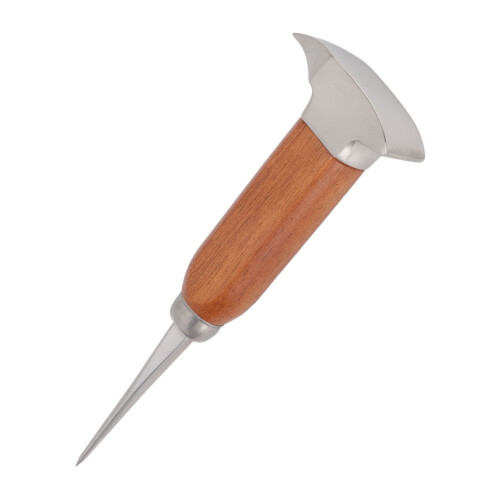 304 Stainless Steel Ice Chisel with Beech Handle, 187g Hand Ice Picker 2