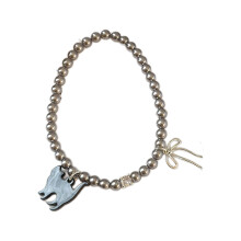 Bracelet de perles élégant et délicat, Unique, bijoux de-Gris