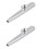 2X Neu Silber Kazoo Aluminiumlegierung 1