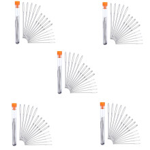 75 Pieces Blunt Needles Stainless Steel Large-Eye Yarn Knitting Needles Sewing Needles, 3 Sizes