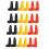 24Pc Electric Guard Motor Winch Cable Terminal Boot Rubber Cover Black+Red+Yellow 1