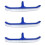 3X Escova de Piscina Azul de 18 Polegadas Cabo Escova Limpa Escova de Parede de Piscina Ferramentas de Limpeza 1