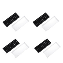 240Pcs Stainless Steel Nose Studs Rings Piercing Pin Body Jewelry 22G 1.5mm 2mm 2.5mm