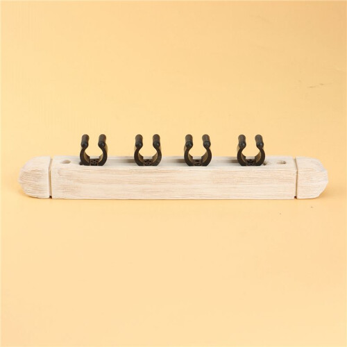 2 Paire 4 Supports de Queue de Billard, Support Mural de Support de Bâton de Billard, Clip de Tiges de Table de Billard, Accessoires de Billard 2