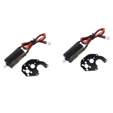 2X 050 Pro High Torque Brushed Motor 50T for 1/24 Crawler Axial SCX24 AXI90081 AXI00002 Gladiator Bronco Upgrade Parts