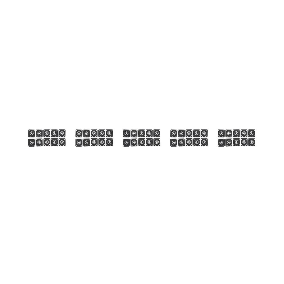 50Pcs Carburetor Parts Chainsaw Carburetor Membrane Gasket Set For Zama Chainsaw Carburetor Ms210 Ms230 Ms2500 6032803679019