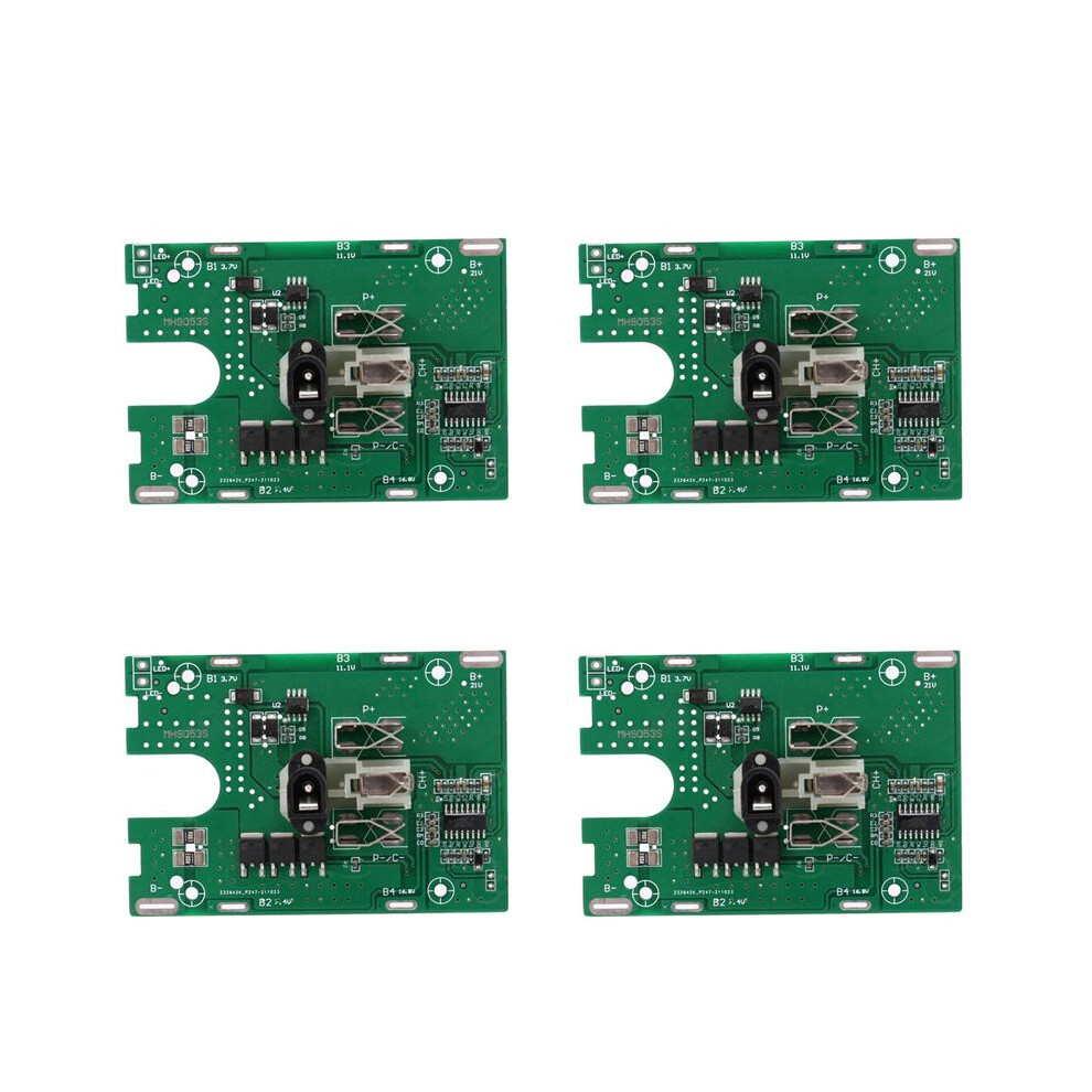 4X Bms 5S 18V 21V 30A Lithium Battery Protection Board Pcb 18650 Battery Charge Protection Board Module For Screwdriver 4713270622662