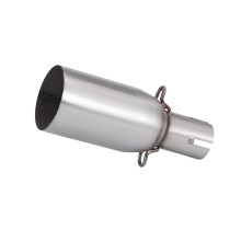 Motorcycle Exhaust Pipe 51mm with 2845mm Adapter and 3551mm Link Pipe Boost Horsepower