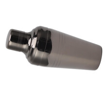 510 ml Schwarzer Edelstahl Cocktail-Shaker für Bar- und Heim-Barservice