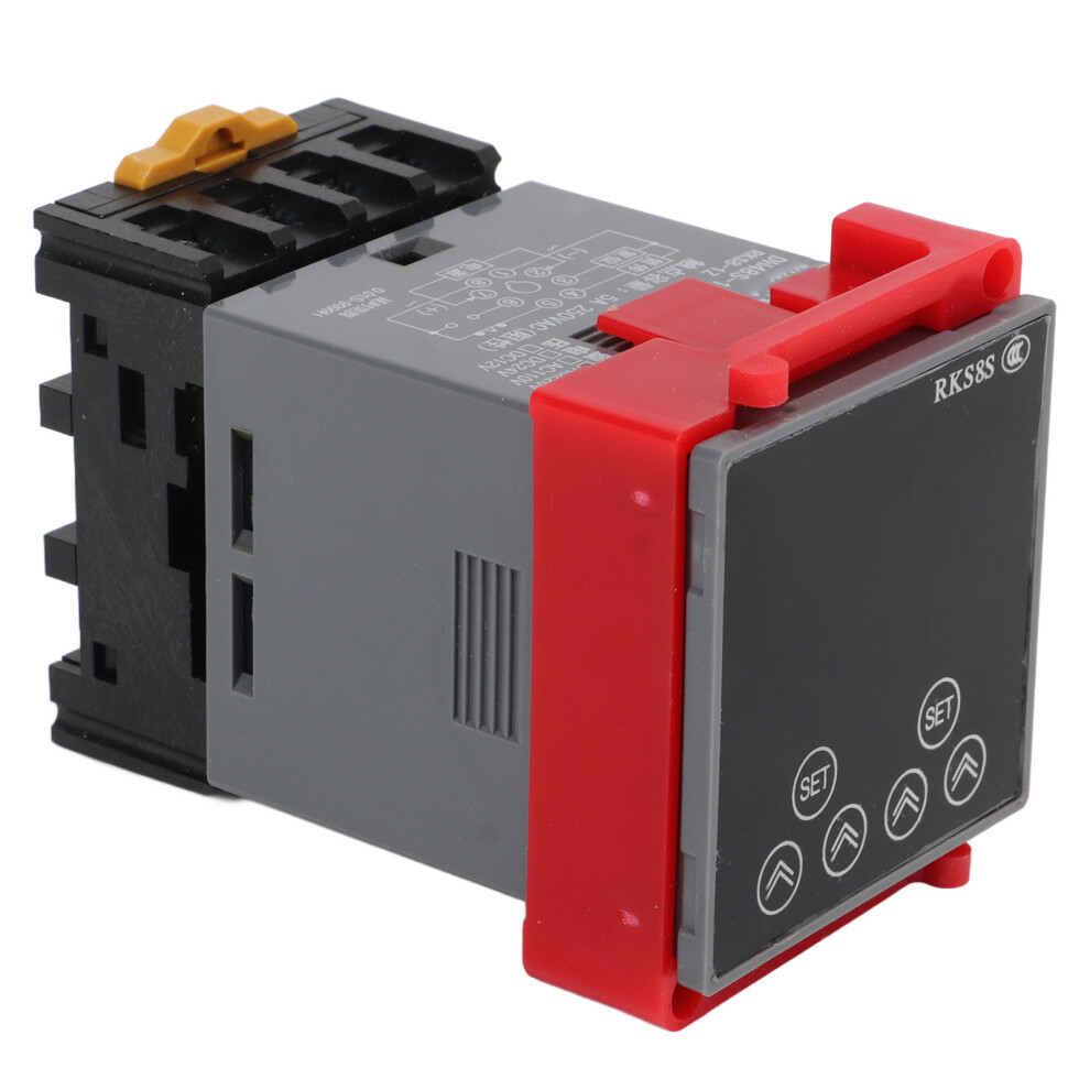 Multifunctional Lcd Time Relay 0.01S-9999H, Dc12v, Flame Retardant Pp 6931371368083