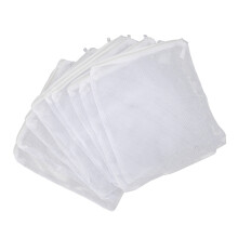 Große Nylon-Mesh-Aquarium-Filterbeutel 35x45 cm mit Reißverschluss für Aktivkohle