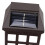 2 Sets Solar Wall Sconces LED White Light, 23cm, ABSThree 9