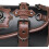 Motorcycle Fork Tool Bag PU Leather Handlebar Storage Pouch for Daily Commuting 2