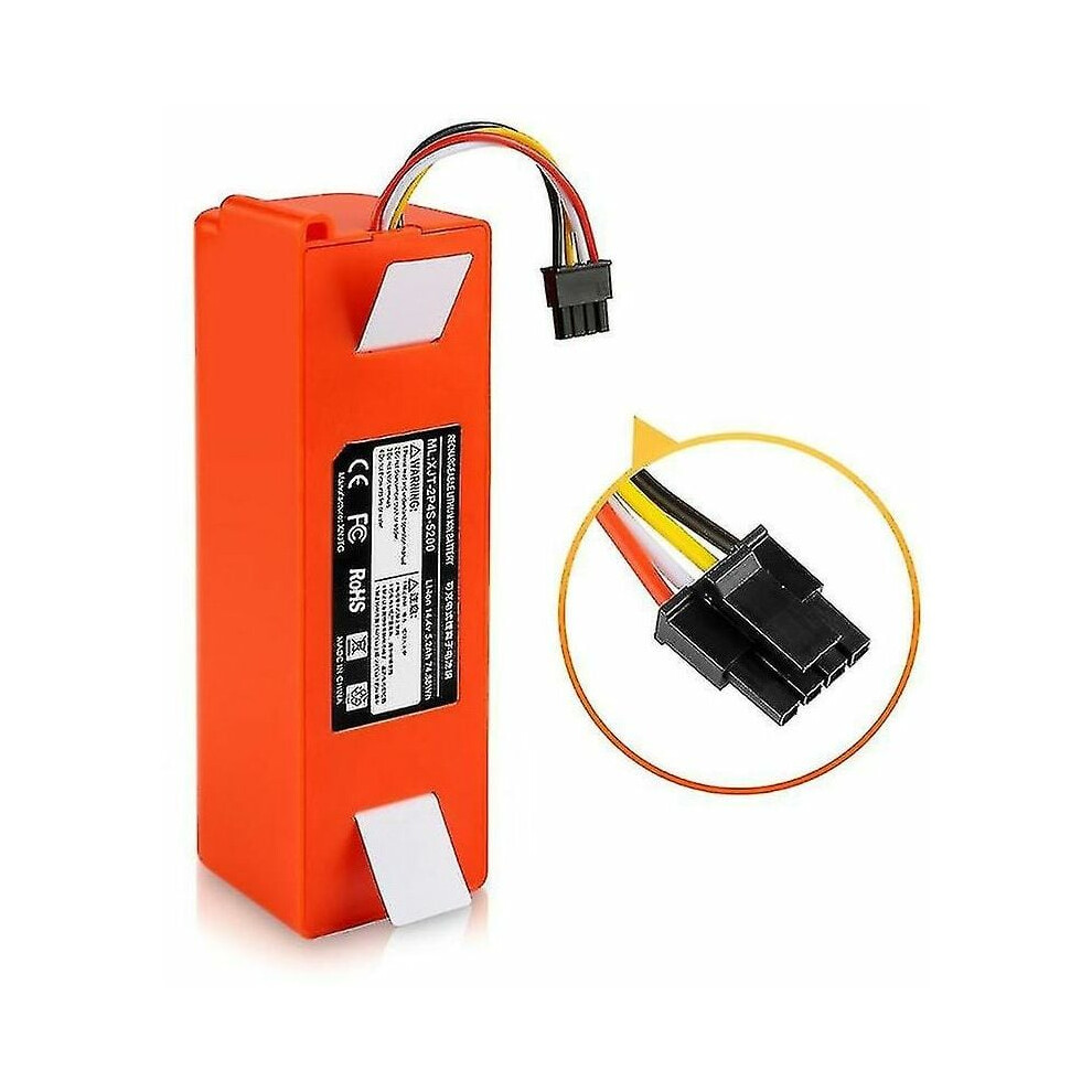 High-Quality Rechargeable Li-Ion Battery For Robotic Vacuum Cleaner, Upgraded Battery Ensuring Safety And Stability For Your Cleaning Needs 9448196367339