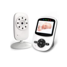 Telecamera di sorveglianza per bambini, monitor video wireless con fotocamera digitale, visione notturna a infrarossi ad alta definizione, portata di