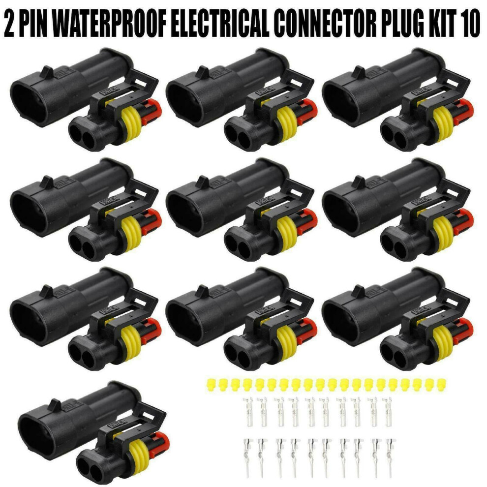Durable Weatherpack Connectors, Designed With Environmental-Friendly Materials For Safe, Effective Performance In Harsh Conditions 9340959517411