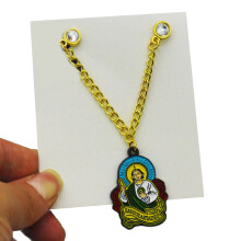 Fashionable Metal Hat Pin Cartoon Brooch Clothing-hat chain
