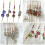 Bracelets pendentif patte de chat à la mode, Unique,-Clair 4