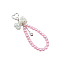 Mooie strik hanger sleutelhanger mode tas accessoire-Roze
