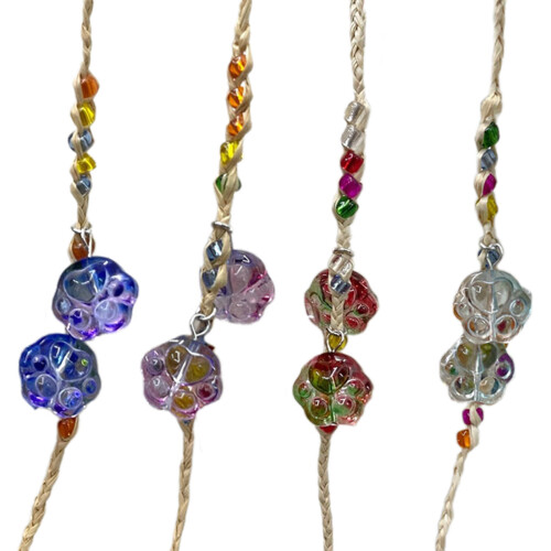 Bracelets pendentif patte de chat à la mode, Unique,-Violet 2