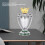Soccer Champion Trophy Metal Replica Award Model 5.5cm 10