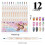 (12 Farben) 12 farb nailart graffiti stifte 5