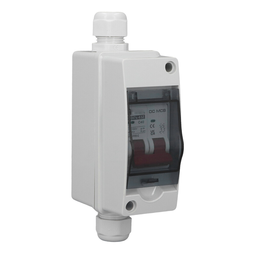 Ip65 Waterproof Dc Circuit Breaker 2P 40A For Solar Pv 1000V Isolator Switch 4341380663185