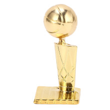 Metallischer Basketball-Meisterschaftspokal Anhänger, 4 cm Dekorativer Fächerdekor