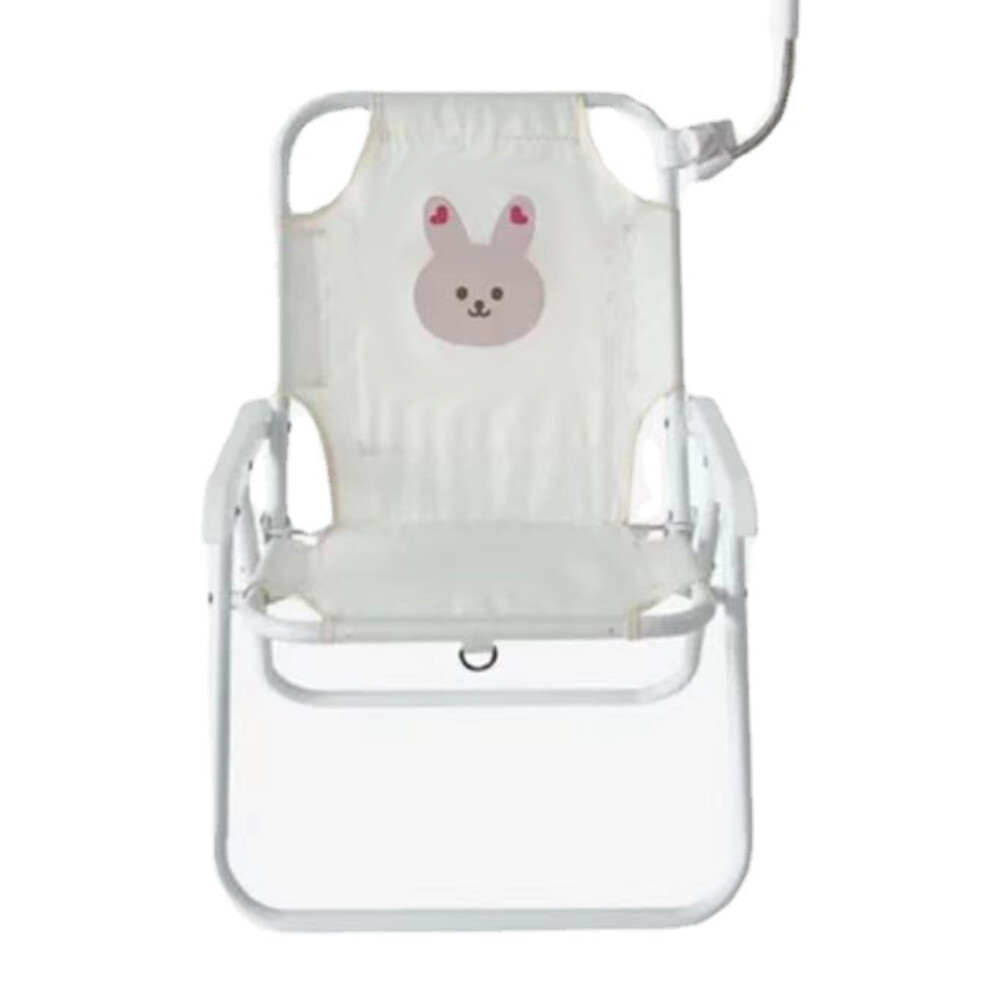 Children Cartoon Animal Camping Chair with Umbrella, Foldable & Durable