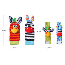 Baby Fuß Rasseln Socken Tier Plüsch Gefüllte