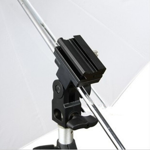 Type B Flash Mount&Swivel Adapter, Black, 10.5x5.5cm 1