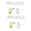 Φορητός ανεμιστήρας Micro USB & Type C, φιλικός προς το περιβάλλον ανεμιστήρας χαμηλής 1