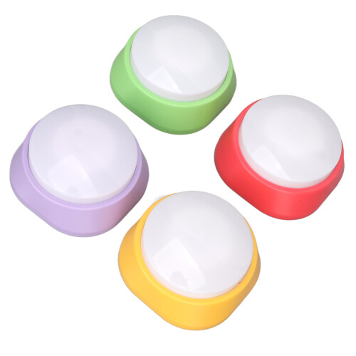 4 Pack Multicolor Voice Recording Buttons for Pet Communication, ABS Durable Materials 2