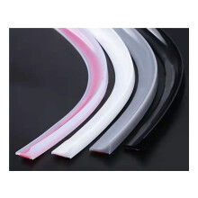 Water Barrier Shower Screen Seal Strip Silicone Water Stopper For Frameless Showers, Bendable Collapsible Threshold