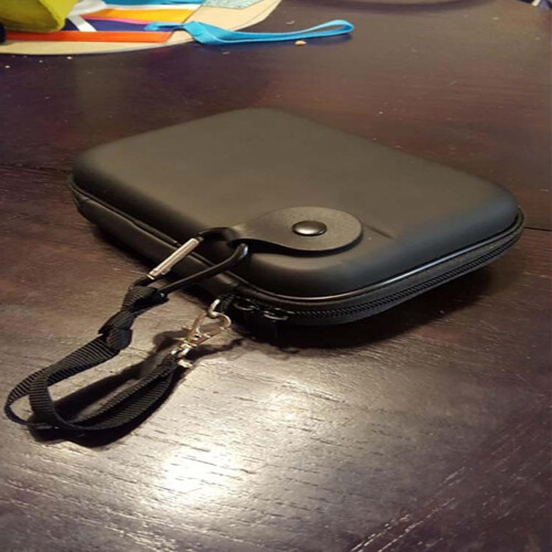 Hard Drive Case with Shockproof Hard Shell and Cable Organizer for Travel Storage 2