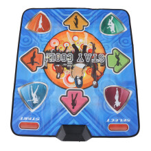 Tanzspielmatte PVC USB 93x83cm Rutschfest Verschleißfest Musikalischer Teppich