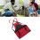 Red Canvas Vegetable & Fruit Picking Apron, 52.5x59.5cm 1