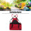 Red Canvas Vegetable & Fruit Picking Apron, 52.5x59.5cm 5