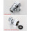 Shower Head Flow Regulator Brass ShutOff Valve, Water Flow Control, Universal Fit 4