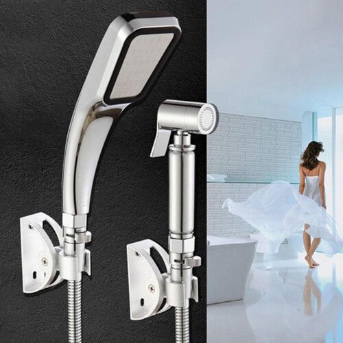 Shower Head Flow Regulator Brass ShutOff Valve, Water Flow Control, Universal Fit 1