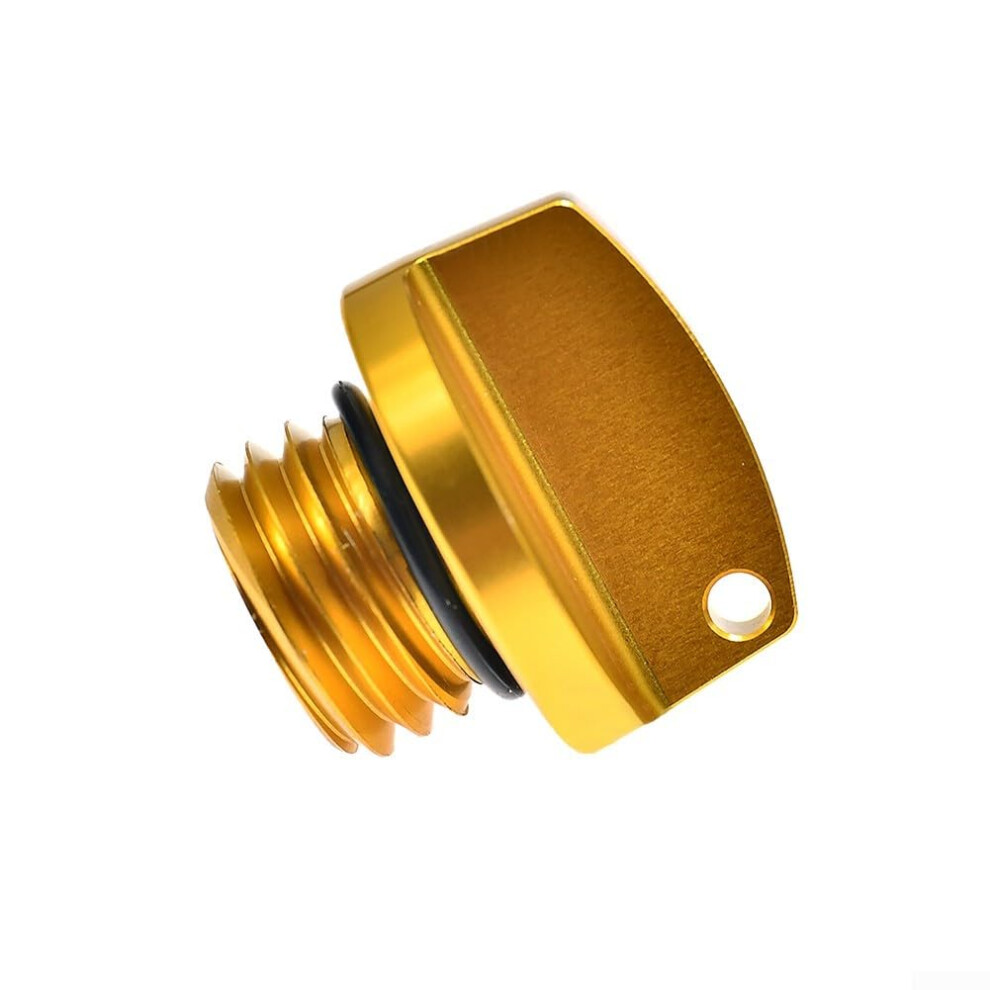 Motorcycle Oil Filler Cap Cnc Aluminum For Ducati Kawasaki Honda Z1000 Crf450x Cb250f Gold 9365369129993