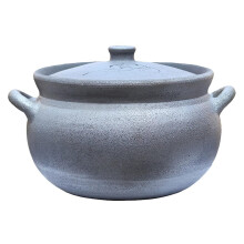 Large Ceramic Casserole Pot with Lid, Even Heat Distribution, NonSlip Bottom, 6L 8L Sizes