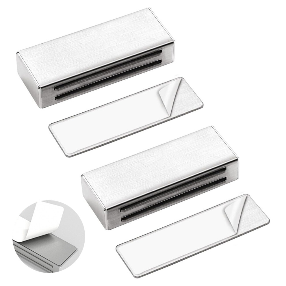 Stainless Steel Screws Included, Magnetic Catch Cabinet Latch With Strong Magnetic Force, Practical Set For Multiple Uses 9358999498157