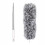 Flexible Duster for Cobweb Removal, Microfiber with Extension Pole for Ceiling Fan Cleaning, Bendable Head for Extra Long Non-Scratch Coverage, 1