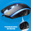 Cool Backlight Gaming Keyboard And Mouse, Rainbow Backlight With Solid And Responsive Keys, Flashing Indicators For Greater Accuracy In Competitive 4