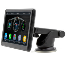 IPS Touchscreen Car Entertainment System, 9 Inch Wireless CarPlay Android Auto Stereo with Bluetooth FM Transmission Steering Wheel Control and DSP