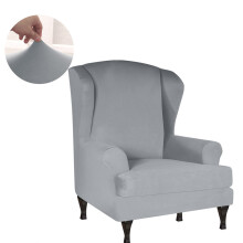 Elegáns bútorvédelem modern otthonokba, luxus bársony székhuzatok teljes védelemmel a csúszásgátlóért, háziállatbarát, rugalmas aljjal